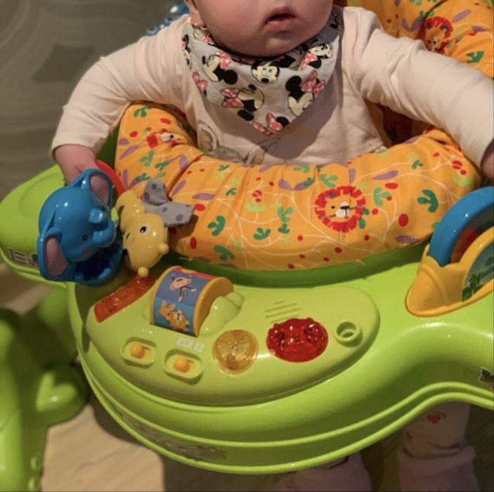 2in 1 Centru de activitati cu Jumper bebelusi