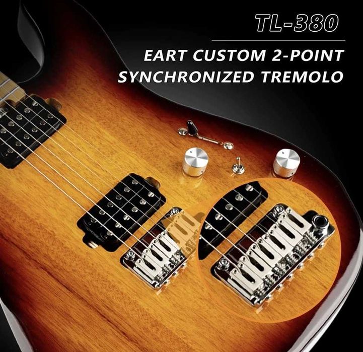 Chitara electrica Eart Elektro TL-380 Honey Burst
