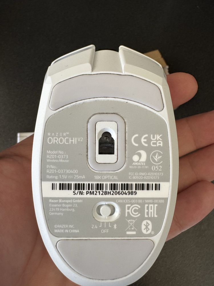 Мишка Razer Orochi V2 White Edition Wireleass