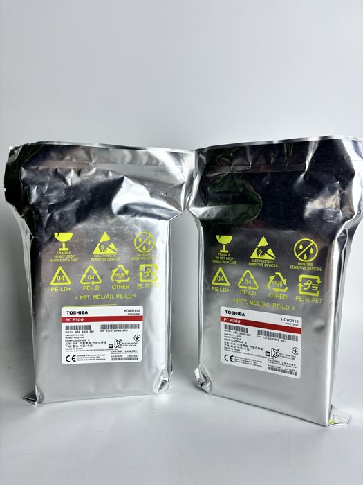 Жесткие диски 1тб Toshiba новые в упаковке