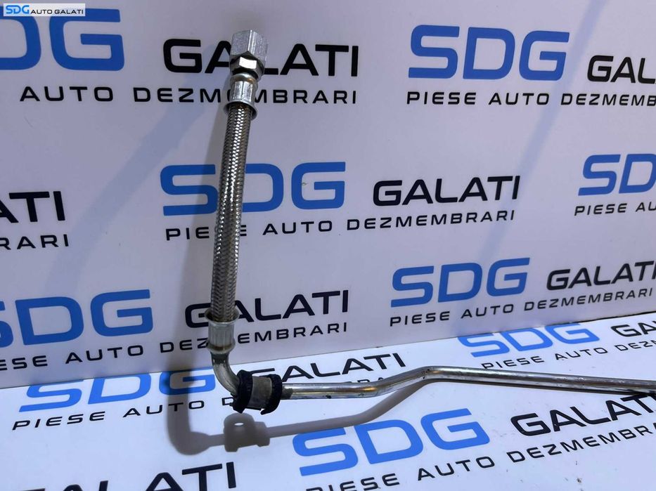 Teava Conducta Retur Ulei Turbo Turbina Turbosuflanta Volkswagen Passat B5 1.8 T AEB APU 1997 - 2001 Cod 058145778