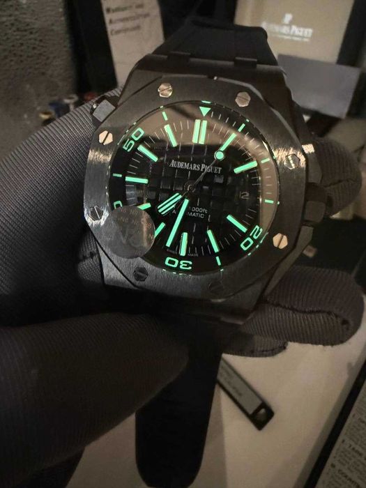 audemars Piguet offshore Diver черен