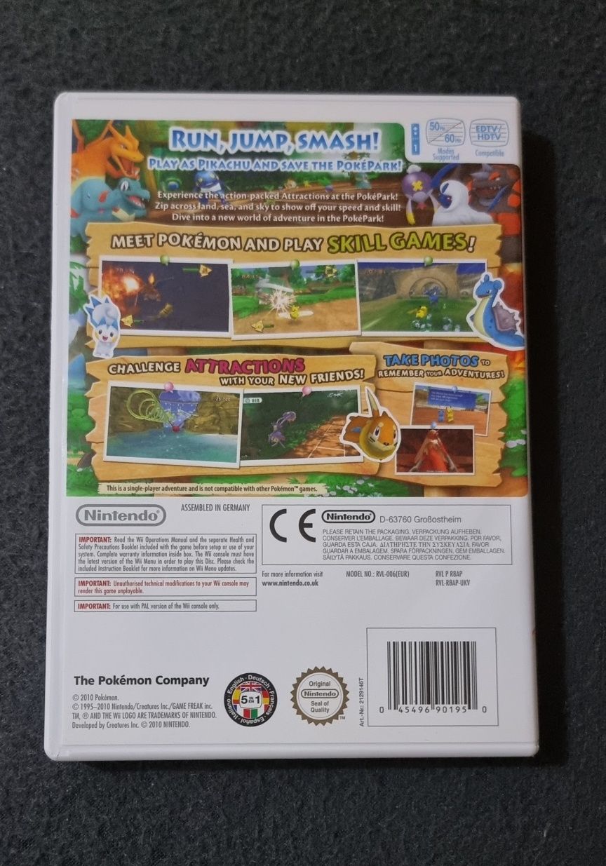 Joc cd wii POKÉPARK pikachu's adventure