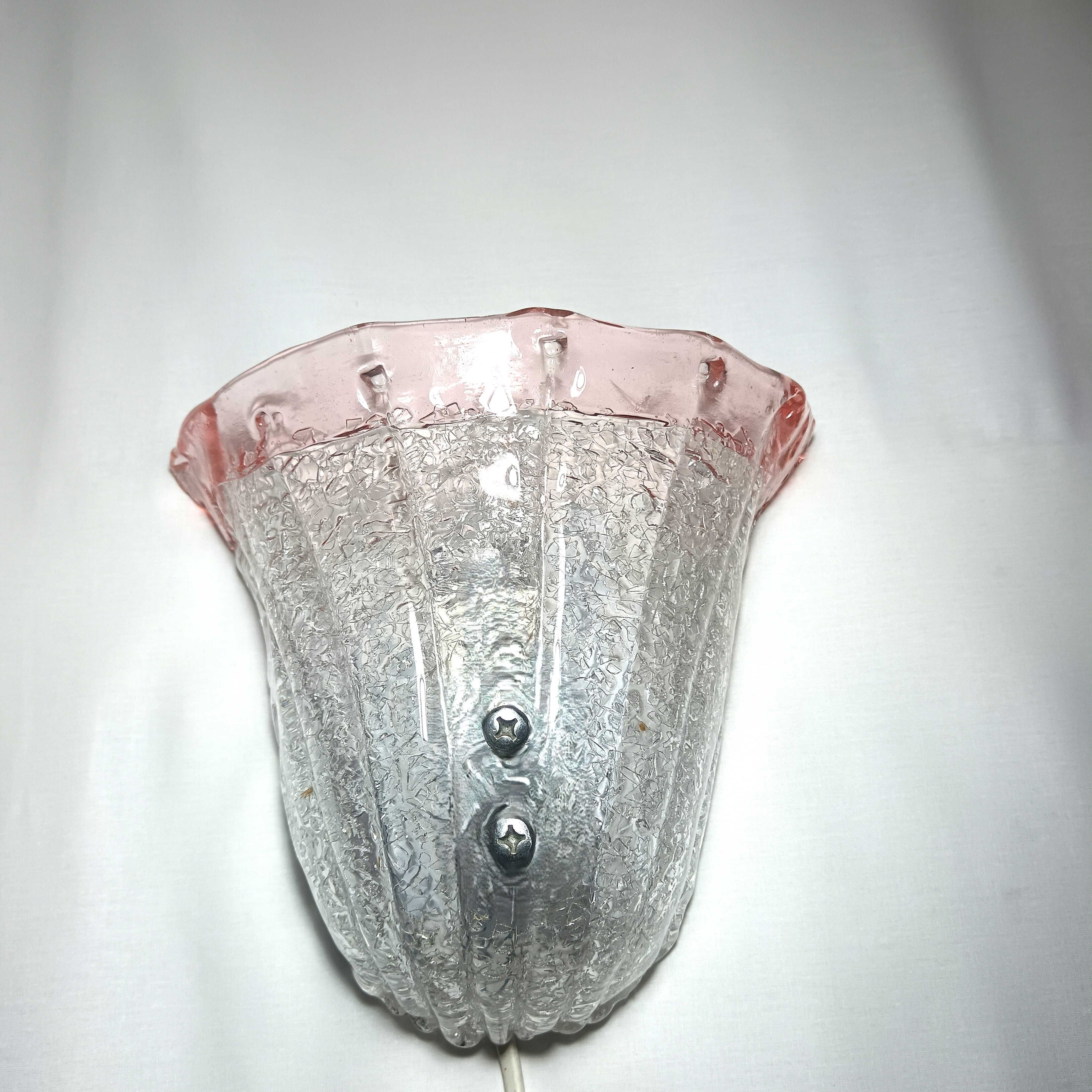 Aplica (1 din 4) Art deco, sticla Murano, vintage