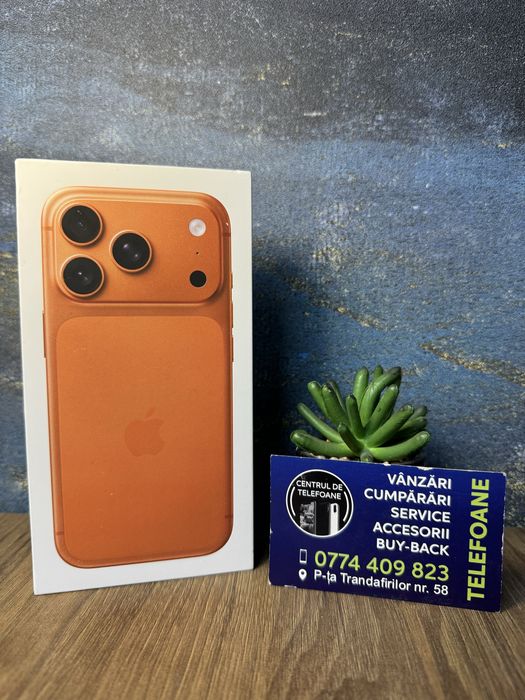 Iphone 17 Pro /512Gb/Garantie 2Ani Centrul de Telefoane/Rate