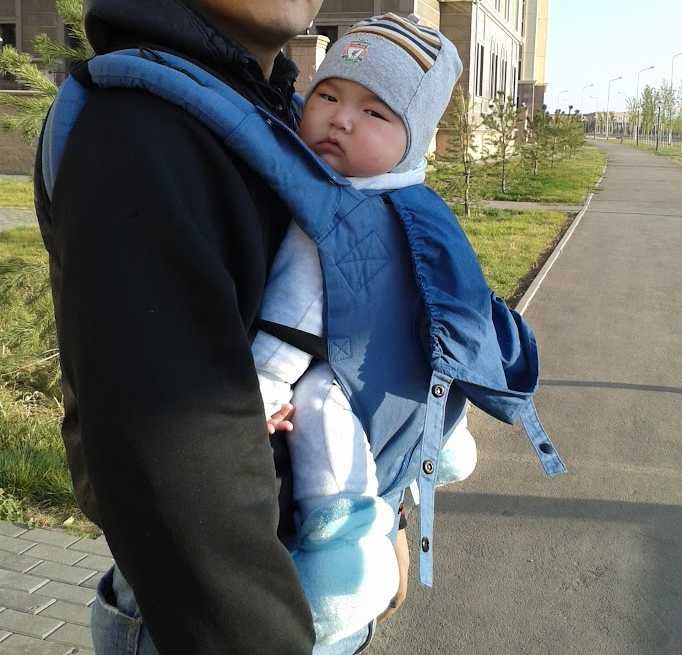 Эрго-рюкзак "I love mum" для малыша, от 4 месяцев