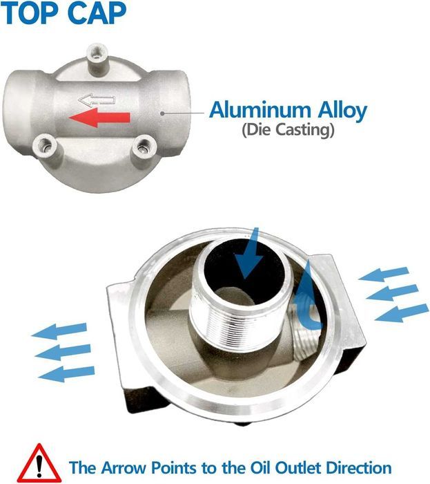 Filtru decantor impuritati + corp pompa transfer motorina