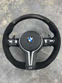 Volan BMW M f10 f01 f06 f11 f13  din carbon original.