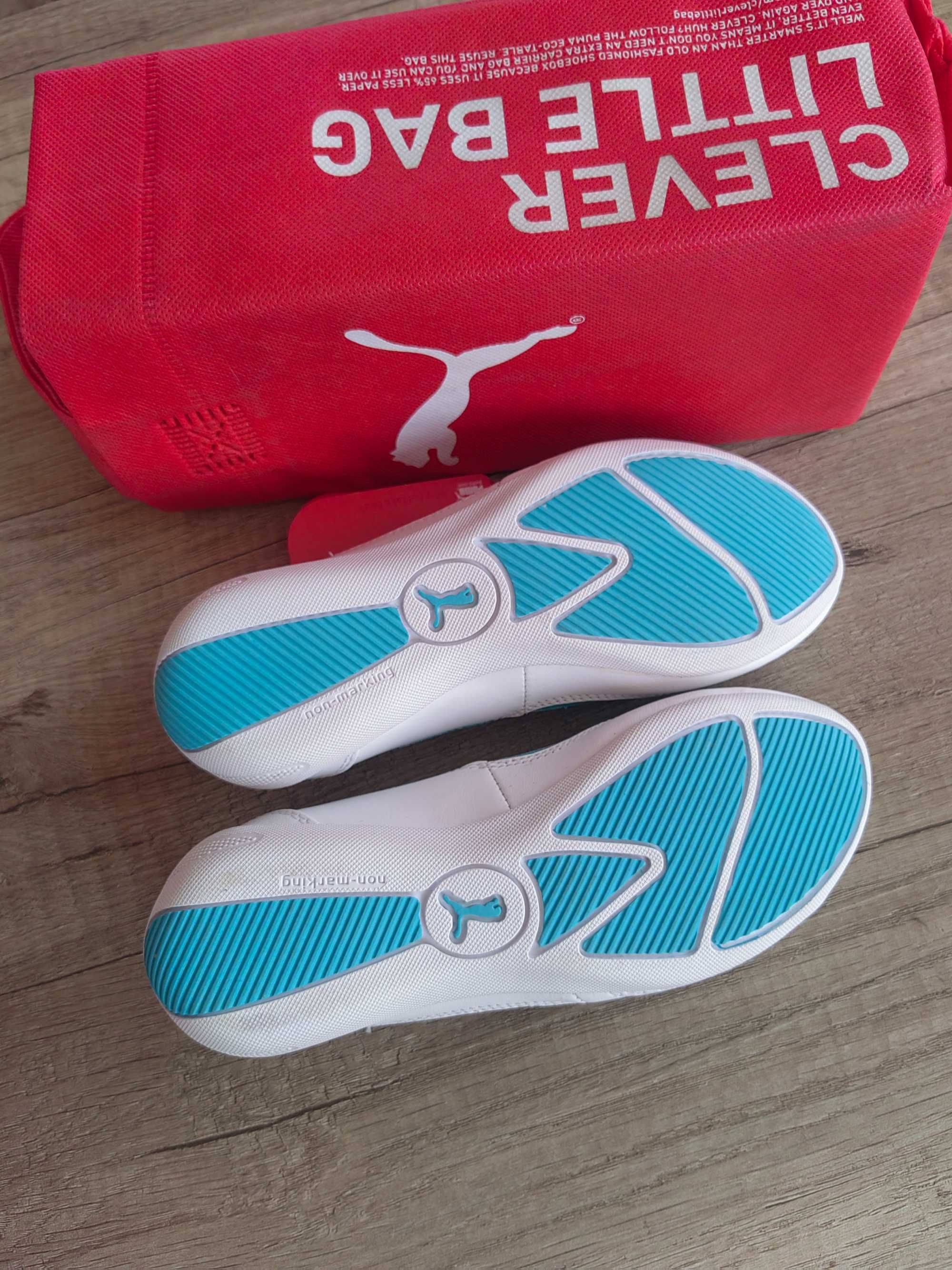 Сандали Puma бяло и синьо