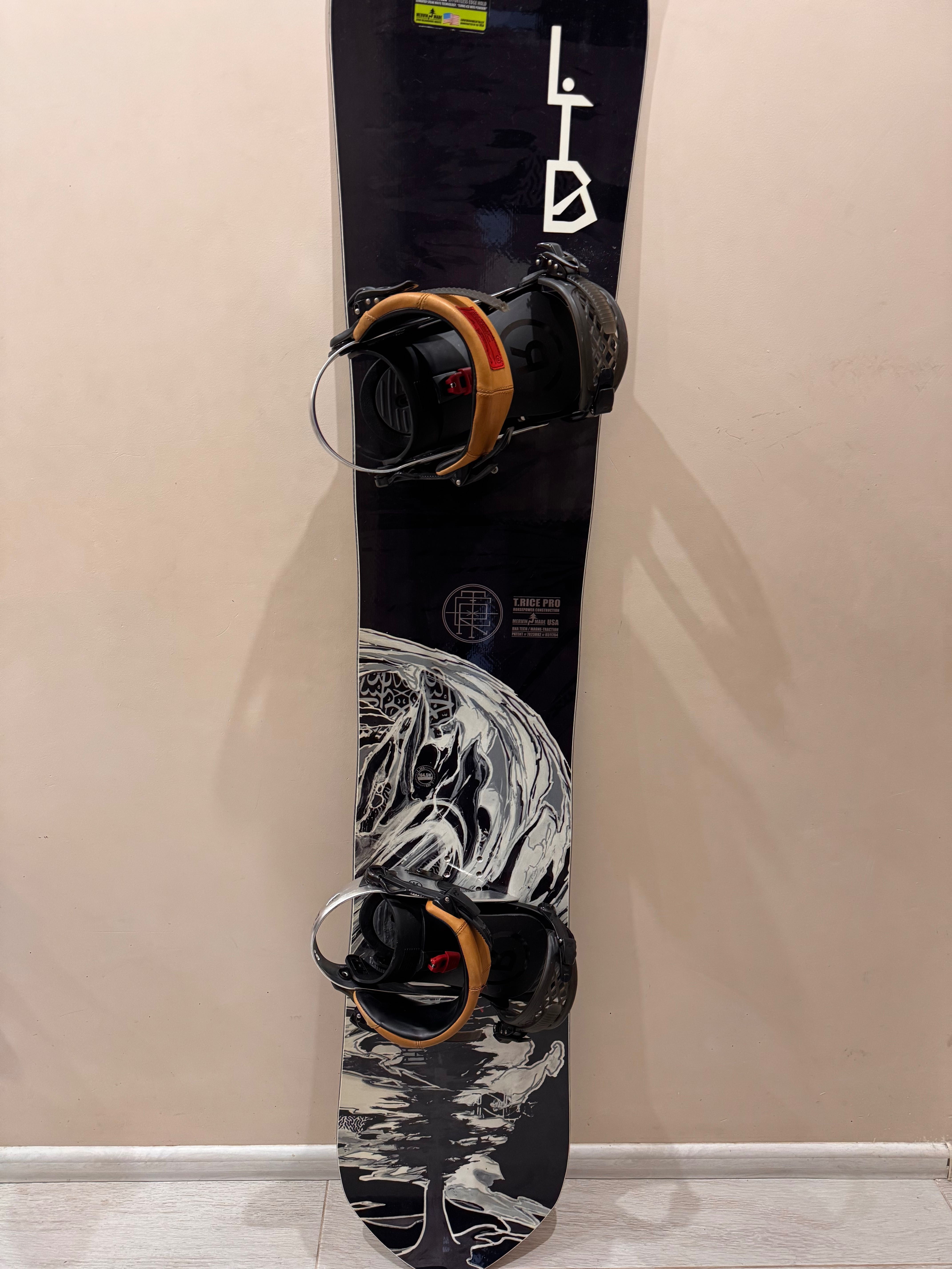 Snowboard_Сноуборд_LIB-TECH T.RICE PRO 164W_Snowboard Bindings