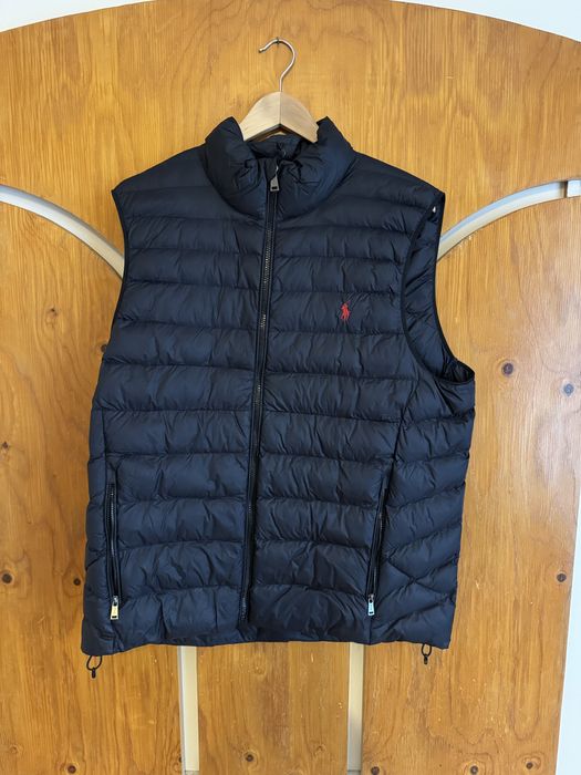 Polo Ralph Lauren Мъжки Пухен Елек Размер L