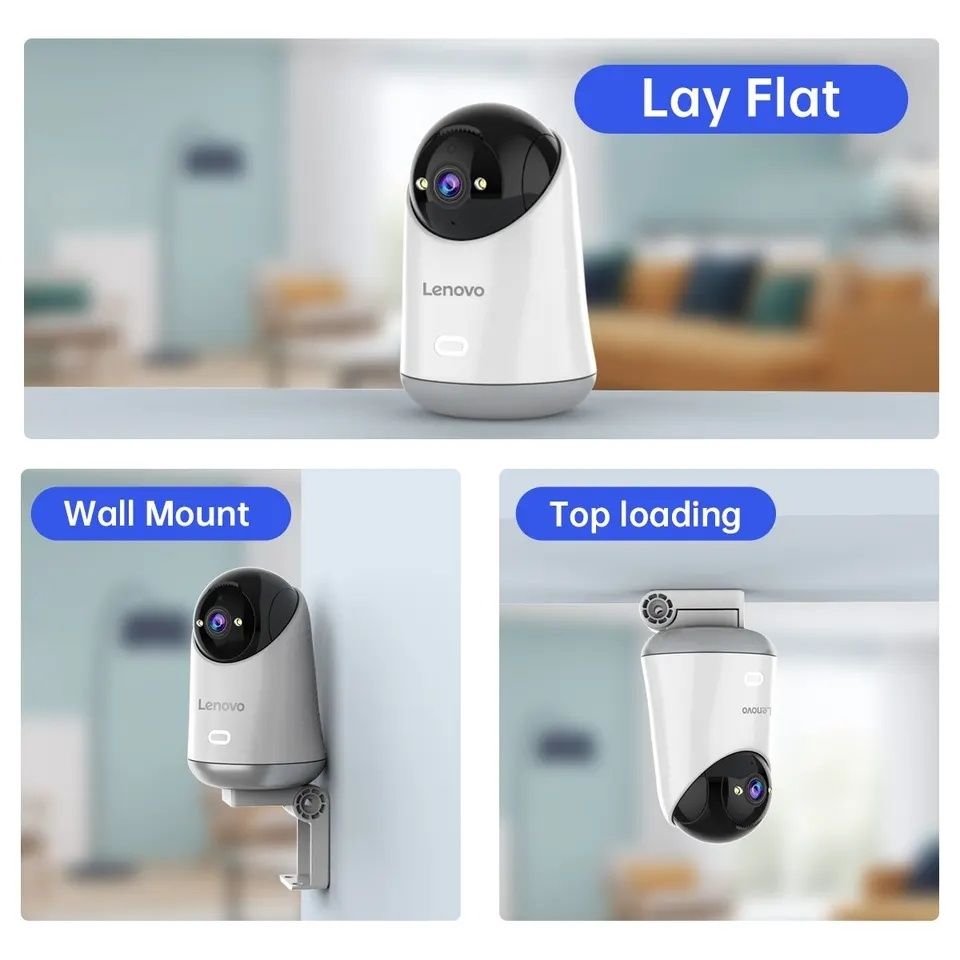 Lenovo Wi-fi smart camera, домашна камера Lenovo