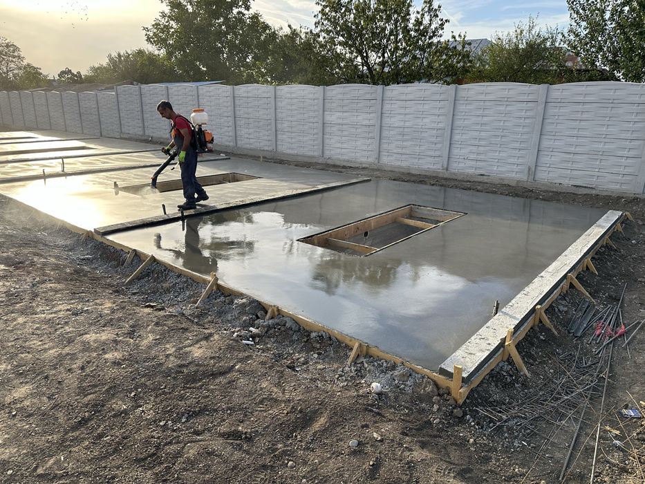 Fundatii spalatorii auto self service/ spalatorie carwash/ structuri