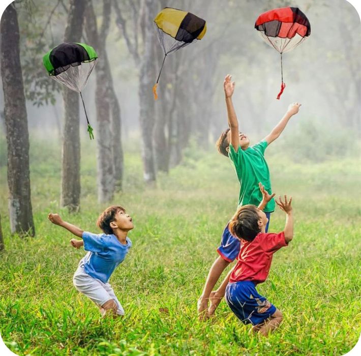 Игрушка парашютист