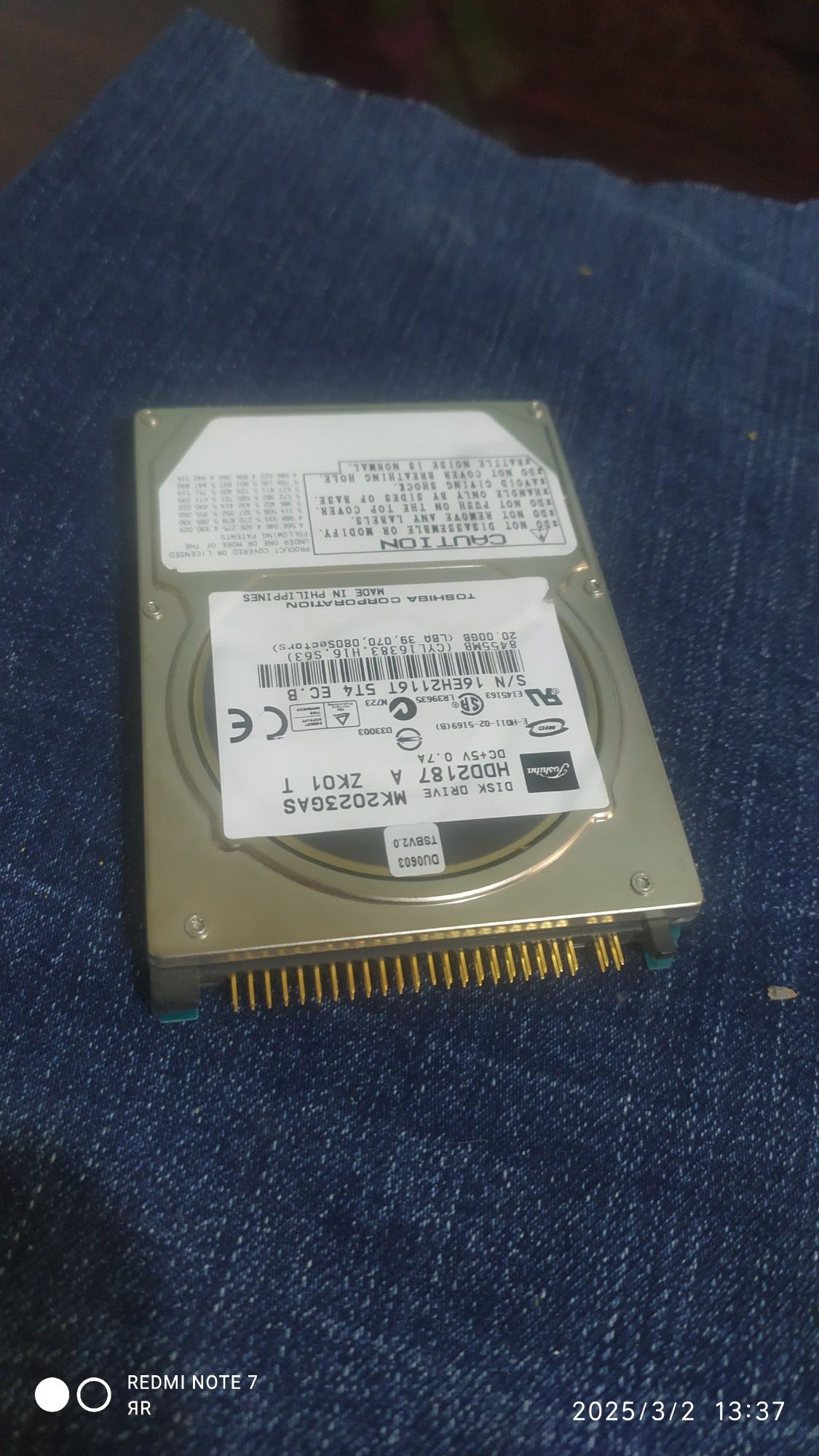 Hdd  20Gb для ноутбука