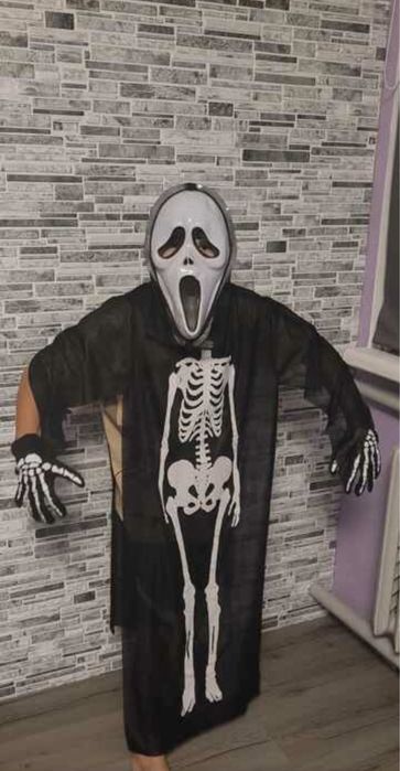 Vand costum schelet ( scheleton) din 3 piese one size