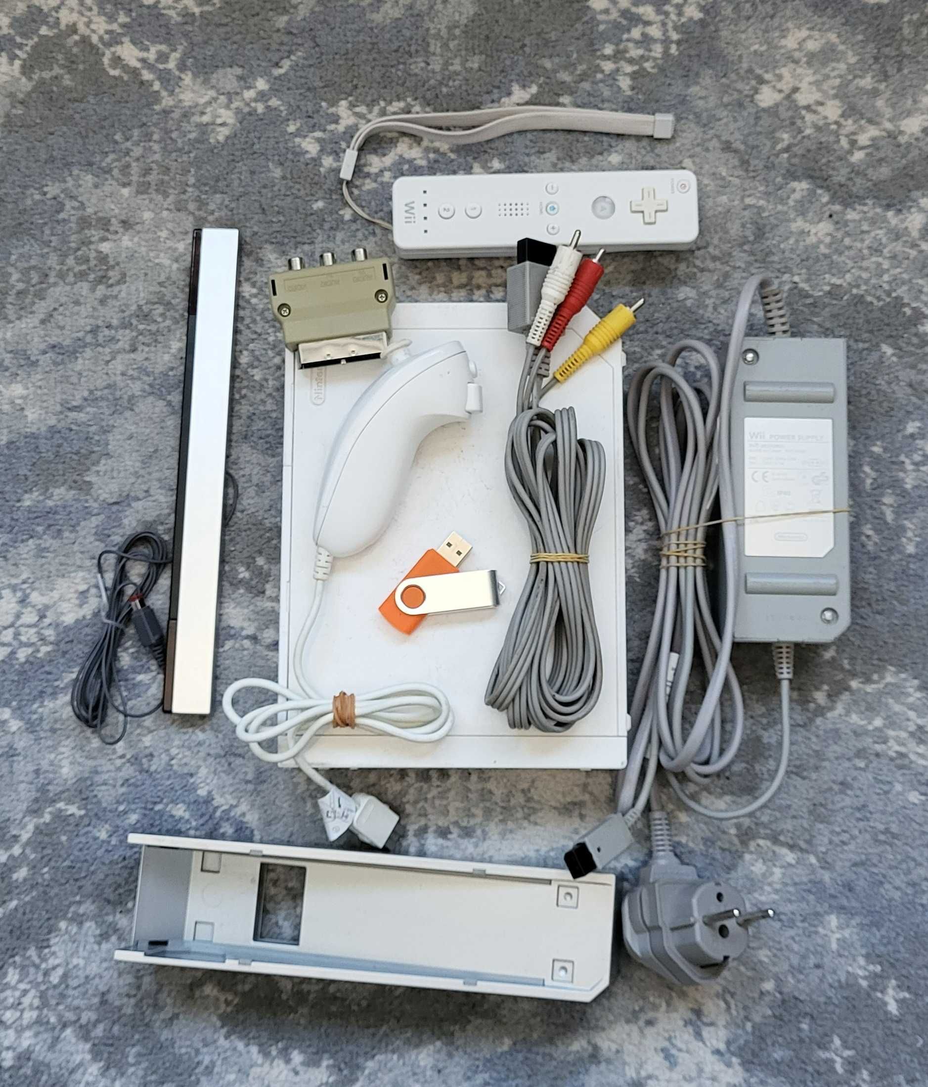 Consola modata Nintendo Wii + 90 jocuri