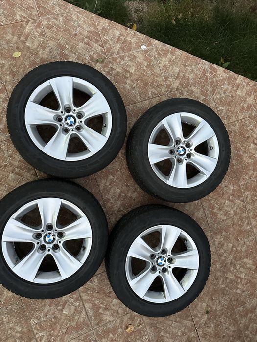 Jante BMW Seria 3 / 5 / 7 / X3 echipate cu anvelope Iarna 225 55 17