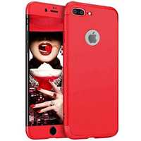 Husa pt Apple Iphone 7 ofera protectie Subtire 3in1 Lux Design Red