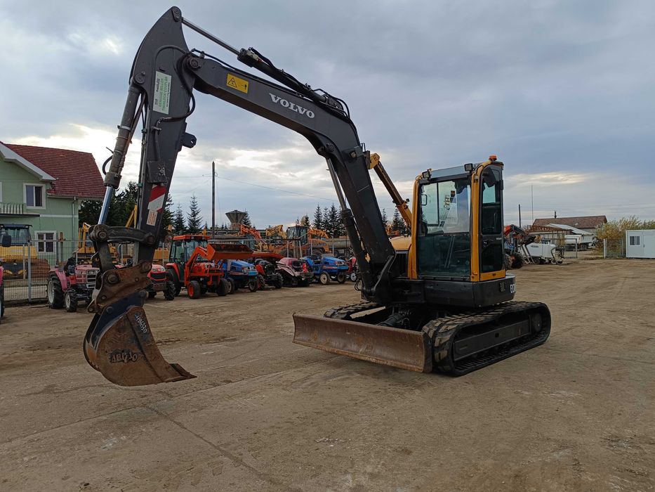 Miniexcavator Volvo ECR 88Plus, 9 tone, 2012