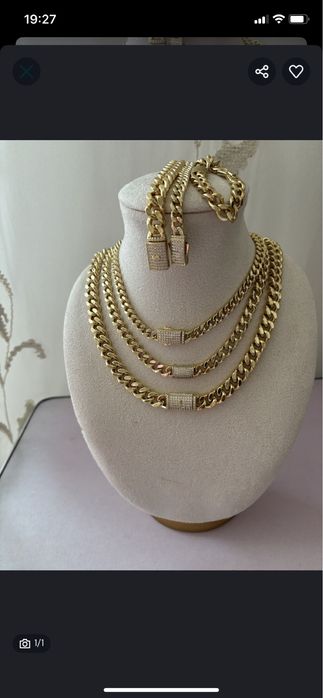 Inox inoxidabil placat cu aur de 14k Rezistent la apă