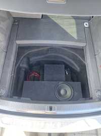 Subwoofer custom ventilat audi a4 b8 avant