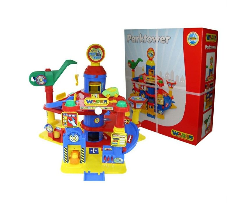 Паркинг 4х уровневый с машинками