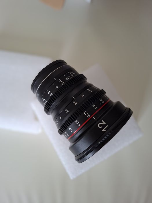 Кино обектив Meike 12mm T2.2 Cine за MFT