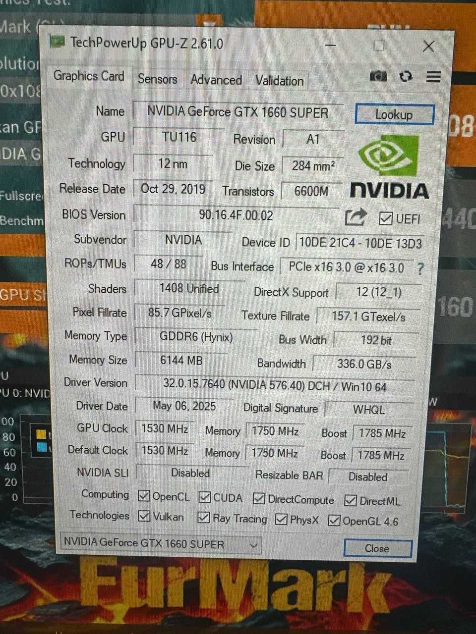 Видеокарты Peladn Gtx 1660super 6Gb 192Bit