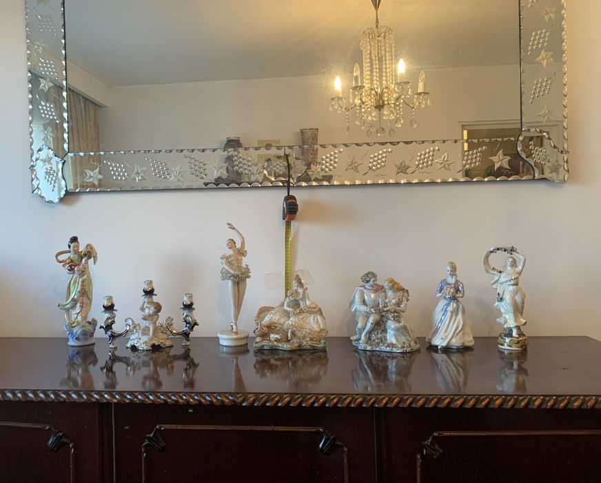 Bibelouri portelan , cristal , sticla , vaza