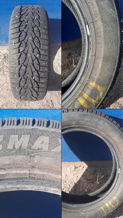 Шина зимняя шипованная Zmax 225/60 R18