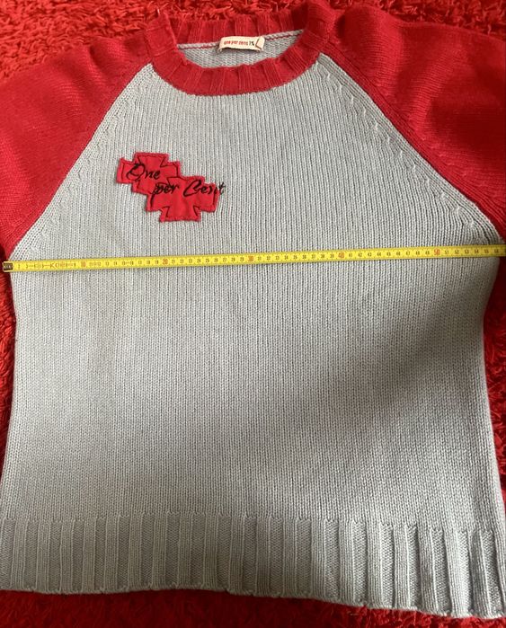 Pulover unisex One per cent 62% lana, L/XL