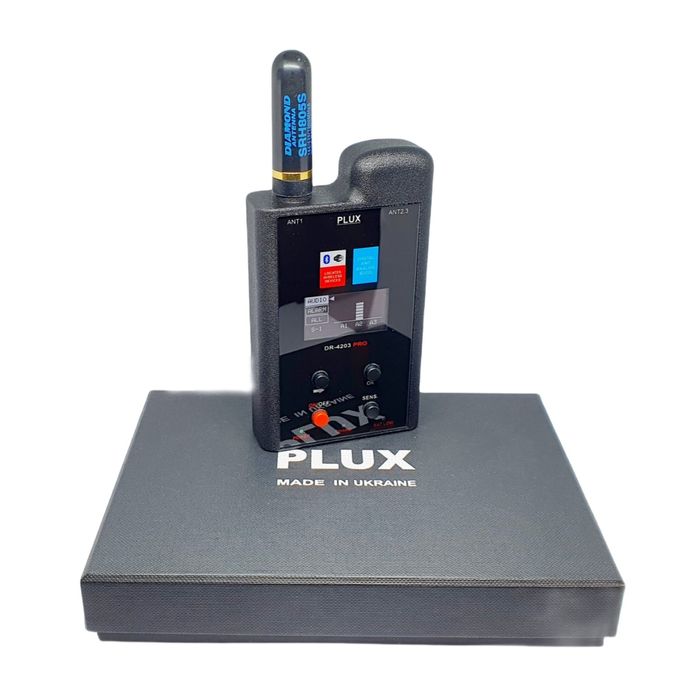 PLUX DR-4203 — профессионал сигнал детектор (Wi-Fi, GSM, GPS аниқлайди
