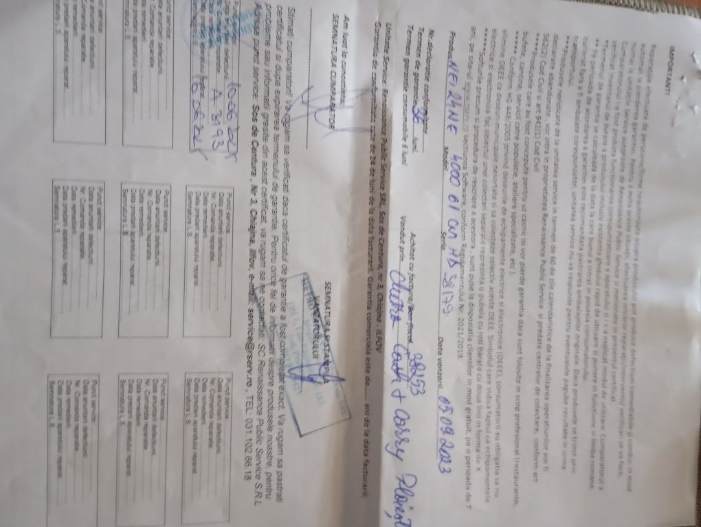 Televizor NEI 60 cm in garanție
