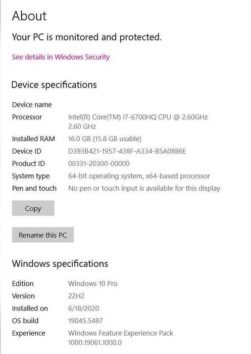 Laptop 17" Gaming Lenovo Ideapad Y700-17ISK