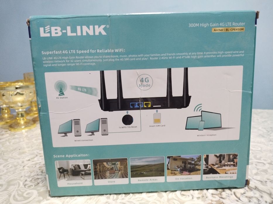 Wifi router 4g lb link