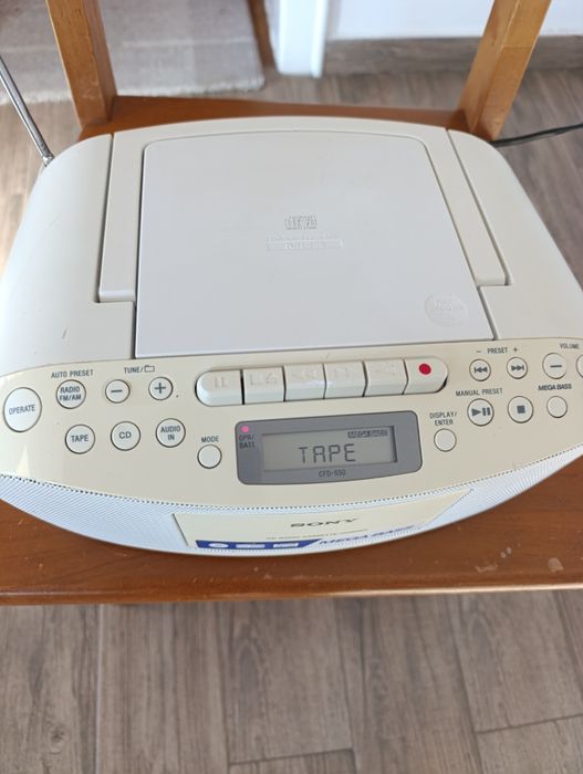 Radio casetofon Sony