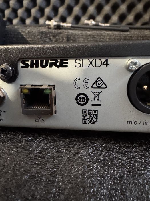 Shure SLXD4 SM58 Slxd2 безжичен микрофон