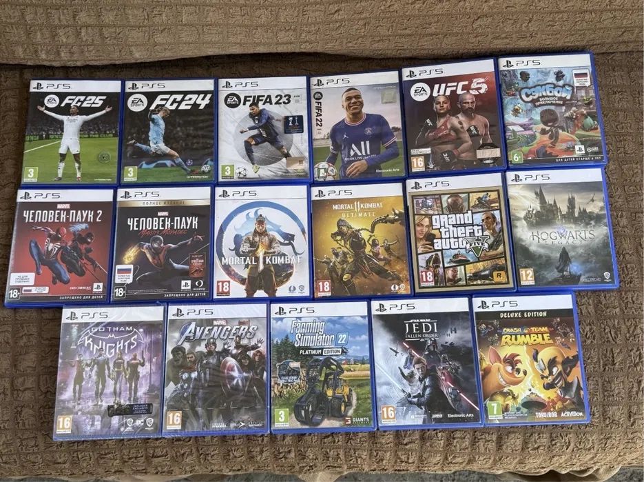 Продам диски на пс