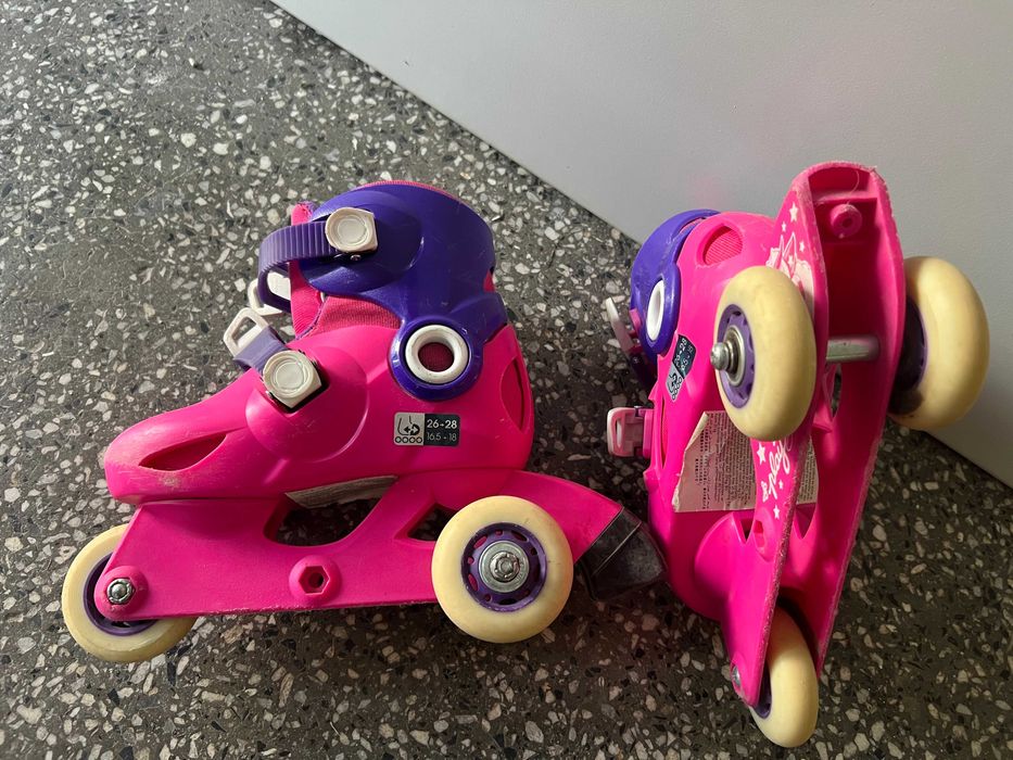 Кънки/Ролери с три колела номер 26-28
