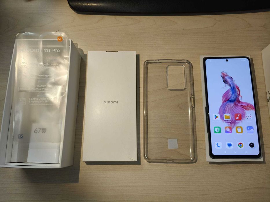 Telefon Xiaomi 11T Pro 5G, 256 GB, 16 Gb RAM, Android 14 Camera 108 Mp