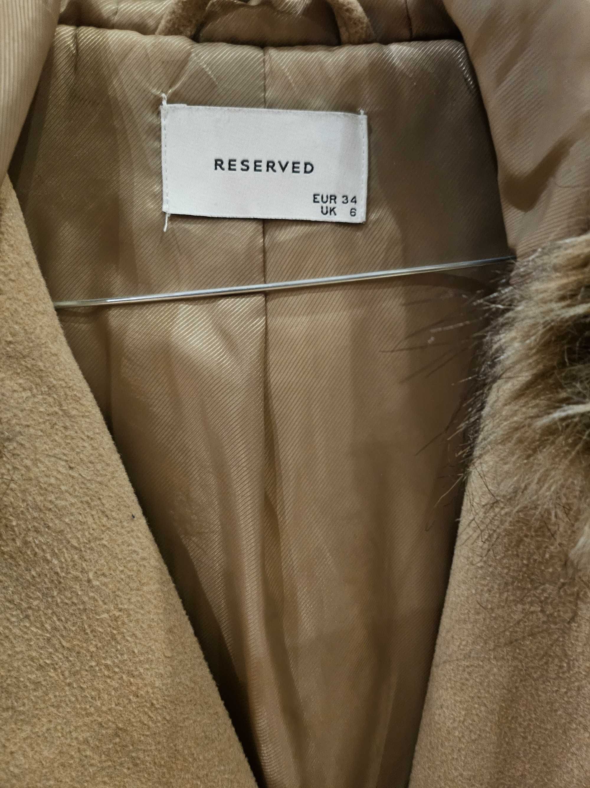 Палто Reserved 34 размер