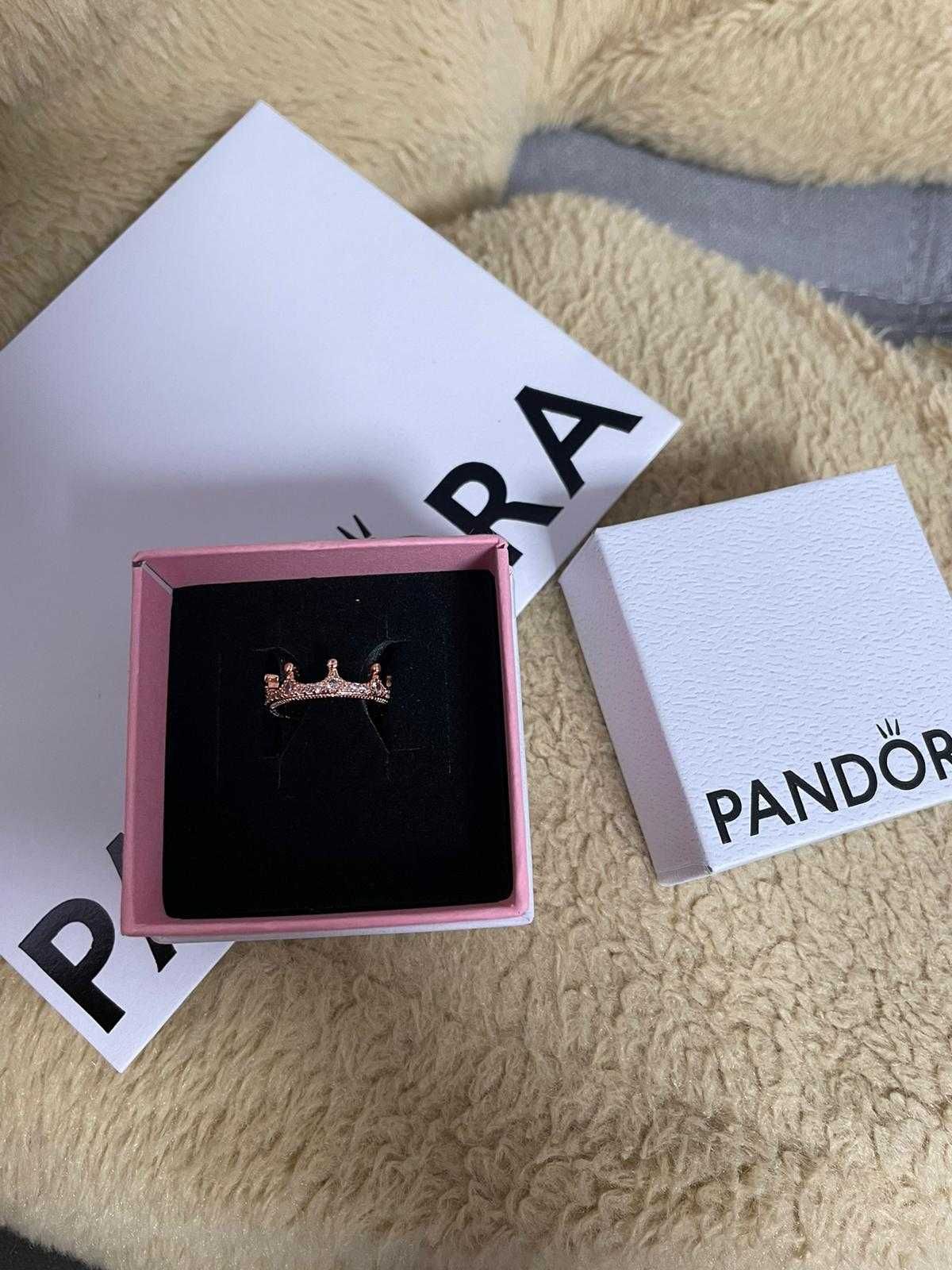 Inel Pandora Coroana Rose Gold