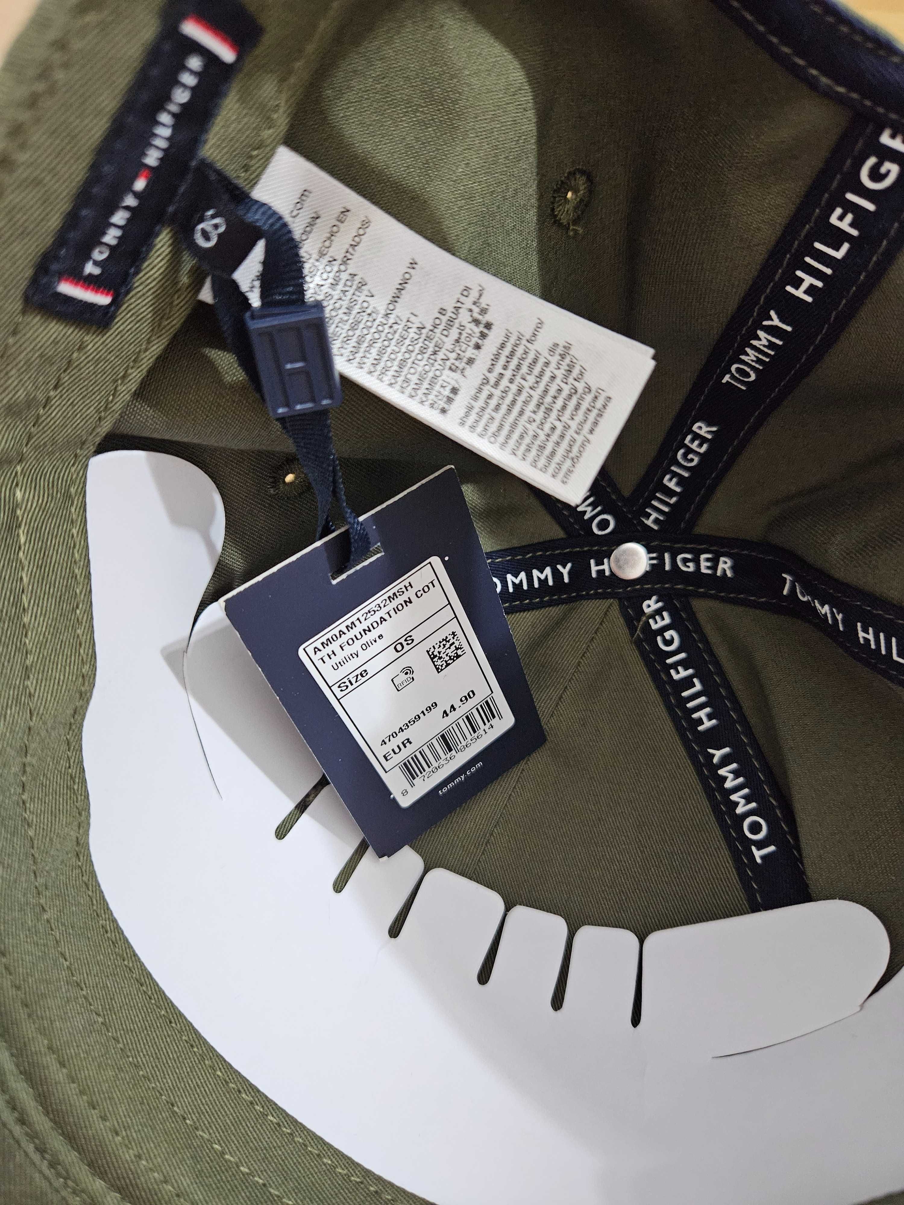 SAPCA Tommy Hilfiger BASEBALL cu Șase Panouri și BRODERIE LOGO