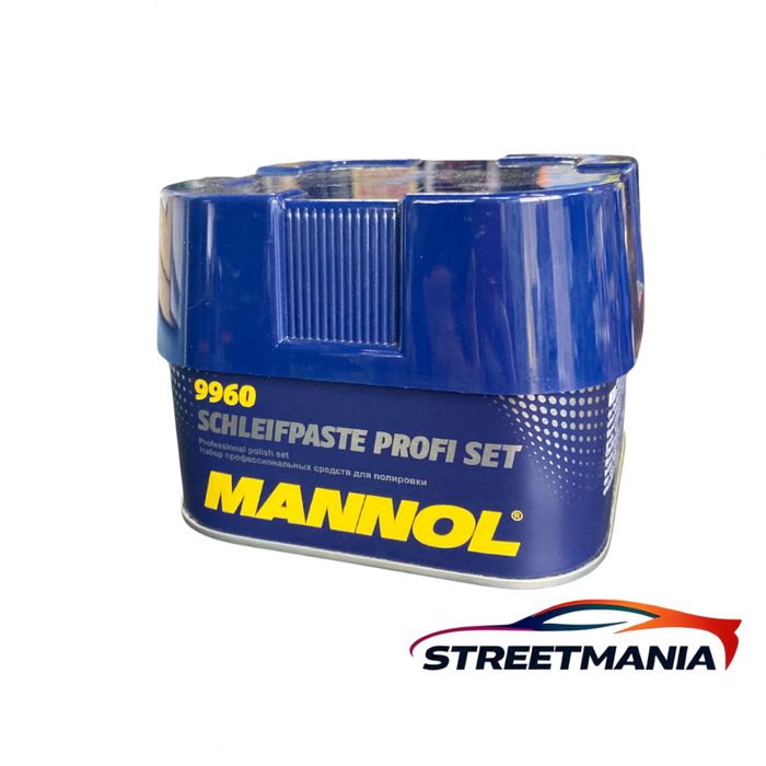 Полир паста Mannol Profi Set за драскотини и възстановяване на боята