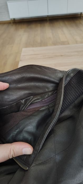 Мъжко кожено яке / полушуба