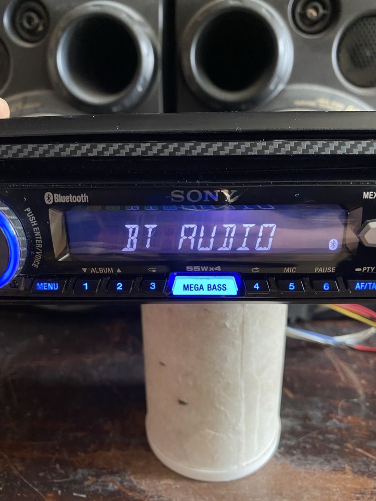 SONY MEX-N4100BT - 4X55W - Bluetooth, USB, CD плеър за кола сд, радио