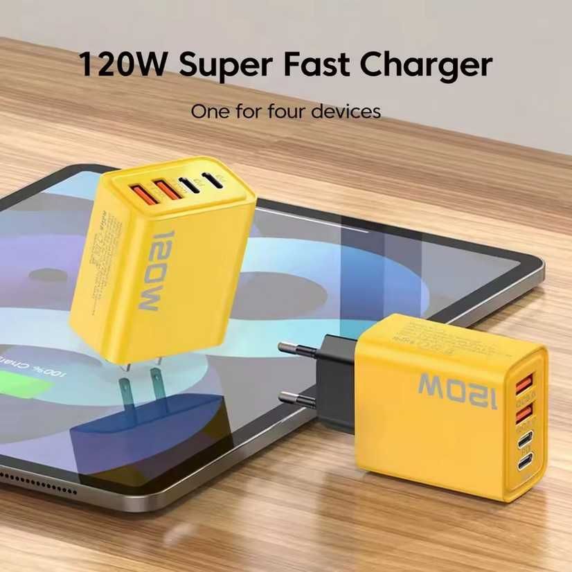Зарядно Gan Xiaomi Mijia 240W- 5 порта и 120W-4 порта