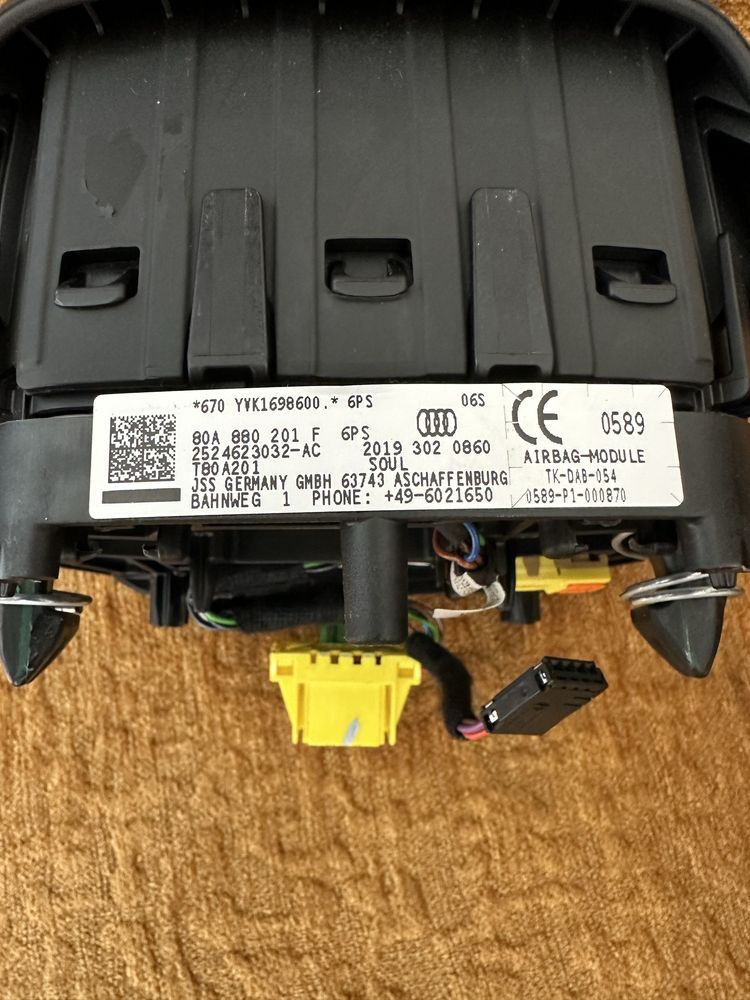 Volan + Airbag Audi Q5 80A S Line : 2017-2021