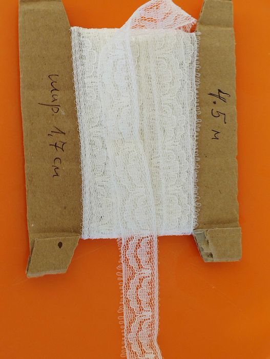 Памучни дантели по 1 лв за 1 метър